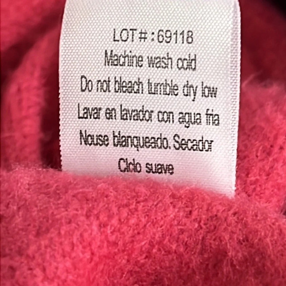 Thyme & Honey Sweatshirt Dress Shirt Combo in Magenta - NWT - Size Small - Picture 7 of 7